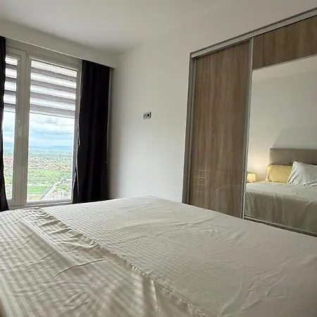 29th Floor Cevahir Apartment-free Parking-spa Nad Gym-stunning View 아파트 스코페