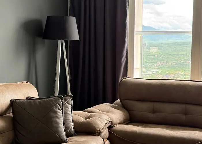 아파트 29th Floor Cevahir Apartment-free Parking-spa Nad Gym-stunning View *