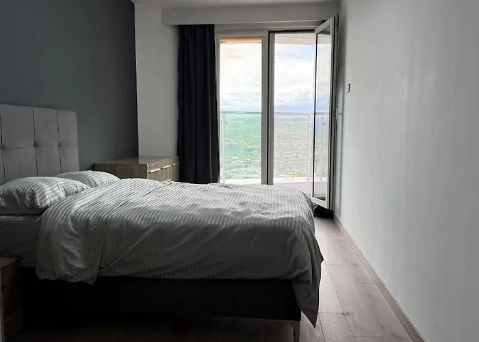 29th Floor Cevahir Apartment-free Parking-spa Nad Gym-stunning View 아파트 스코페