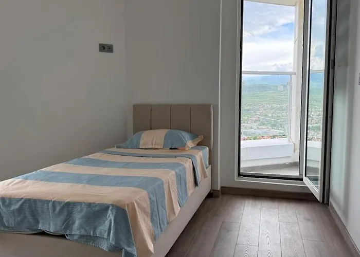 29th Floor Cevahir Apartment-free Parking-spa Nad Gym-stunning View 아파트